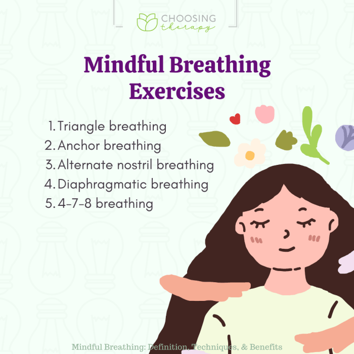 Breathing mindful believeperform physical athletes infographics